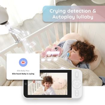 Ellie AI Baby Monitor With 2K HD Camera and Audio Functionality